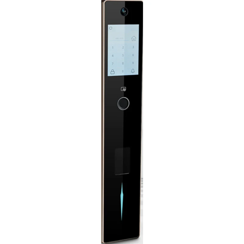 Smart Access Control Anti-fingerprint Tempered Glass Panel